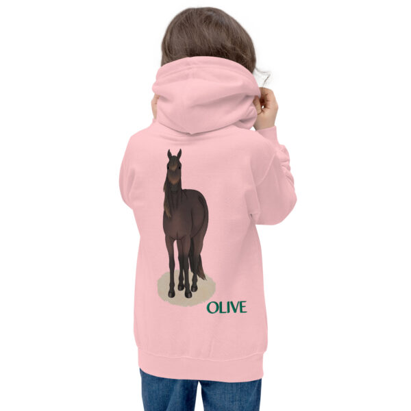 Olive Child's Hoodie - Image 8