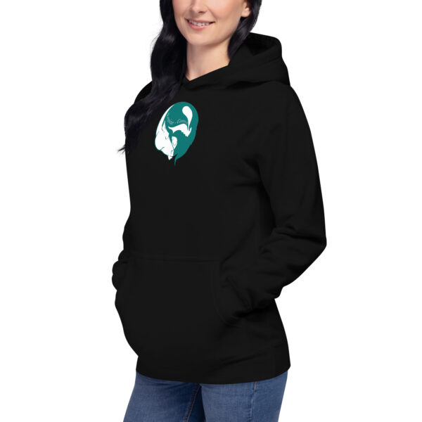 Olive Adult Hoodie - Image 3