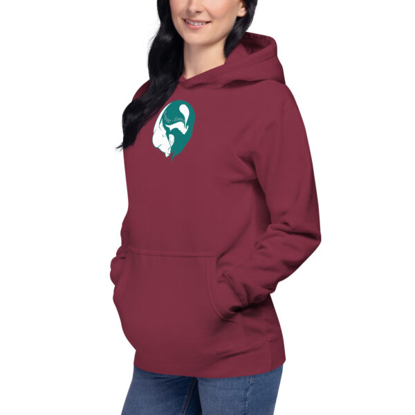 Olive Adult Hoodie - Image 9